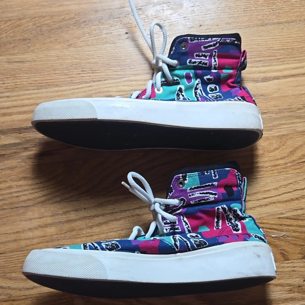 Converse x Fear of God Skipgrip 80s print high top trainers sneaker